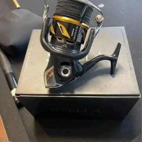 Set to Shimano Stella 20000 Powerful Performance Saltwater Spinning Reel.