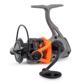Best Iron Trout Spooner CWX-1500 ultralight reel with fluorescent orange rotor and fast-drag