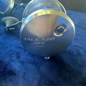 Used Shimano Talica 20 BFC billfish reel excellent condition.
