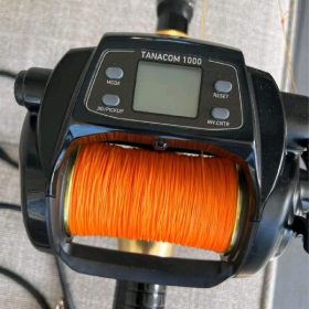 Best Deep Drop Rod and Reel Combo Daiwa Tanacom 1000 Saltiga Bent Butt.